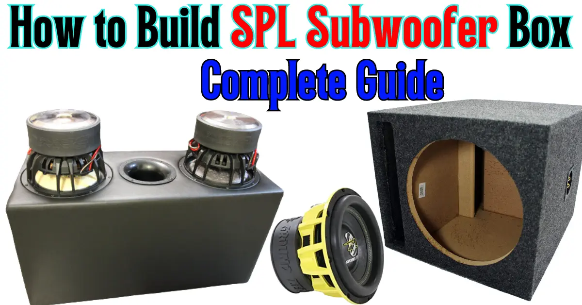 How to Build a Subwoofer Box [Easiest Way] 2023