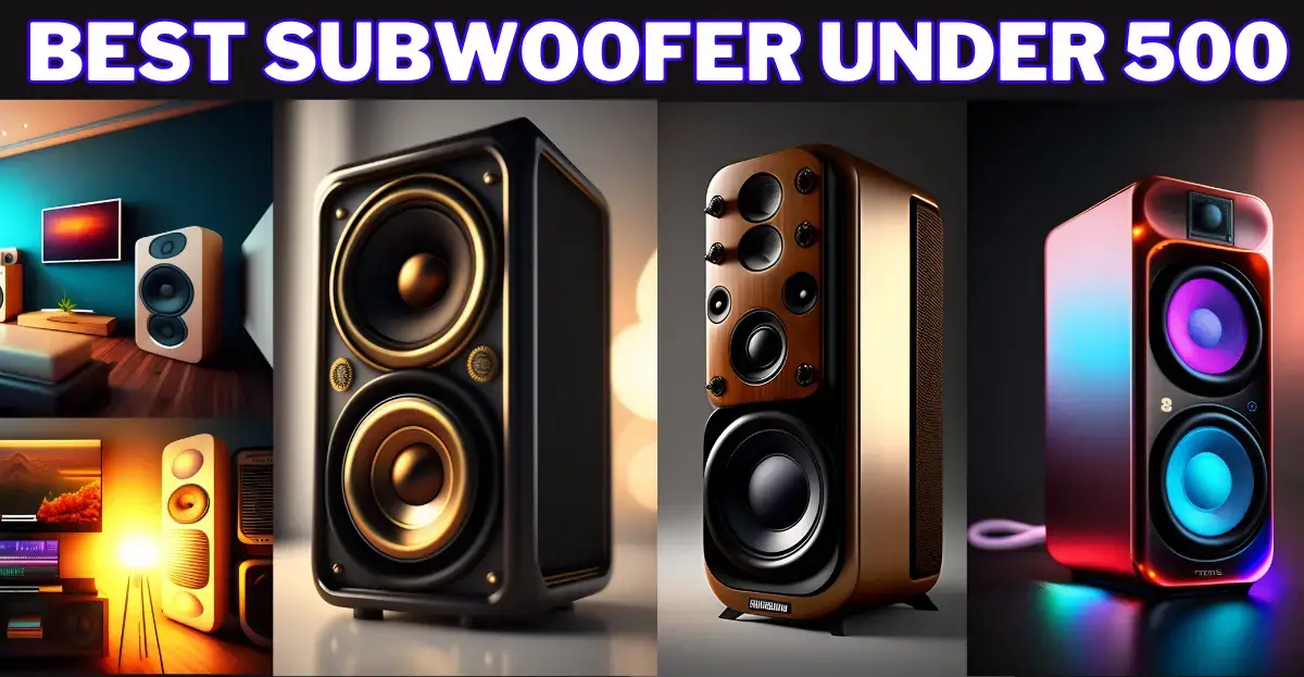 best studio subwoofer under 500