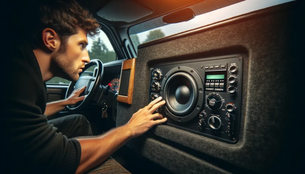 Final Testing and Adjustments of Truck Subwoofer Box