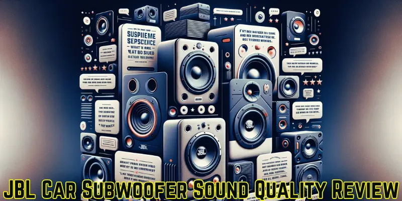 JBL Car Subwoofer Sound Quality Review in 2024