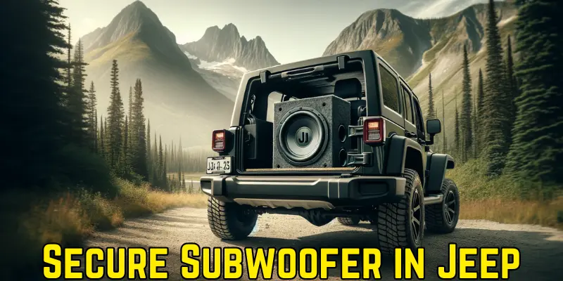 How to Secure Subwoofer in Jeep Wrangler