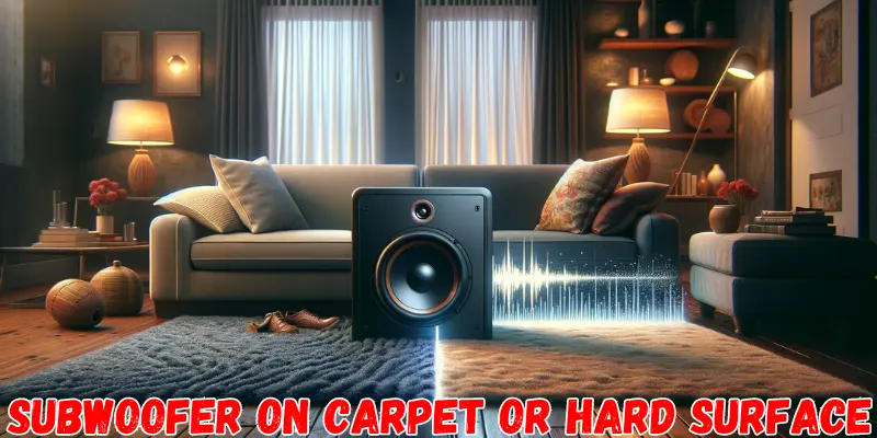 Expert Guide Subwoofer on Carpet or Hard Surface