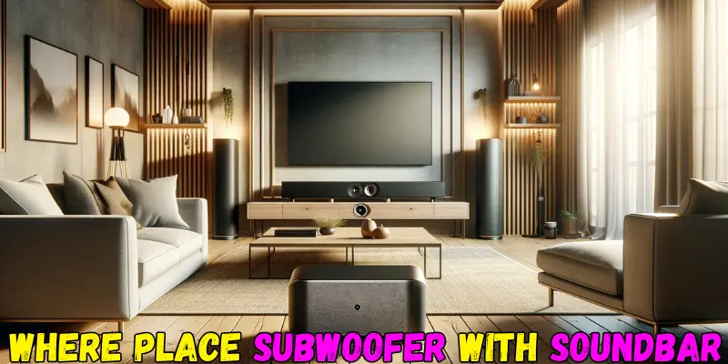 Where to Place Subwoofer With Soundbar – Best Ways