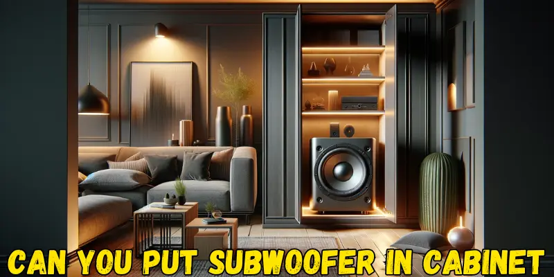 Can You Put Subwoofer in Cabinet